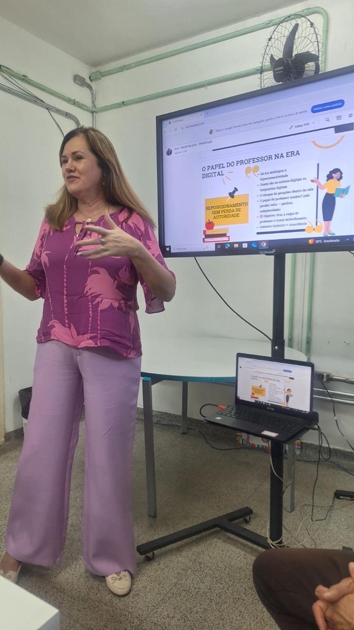 Foto 3 do evento Palestra- Formação de Professores